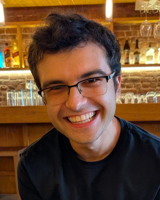 Danny Peter, smiling